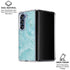 Crystal Turquoise Galaxy Z Fold7 Clear Case