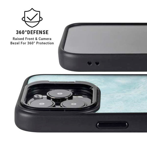 Crystal Turquoise iPhone 14 Pro Max Kickstand Case