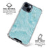 Crystal Turquoise iPhone 15 Clear Case