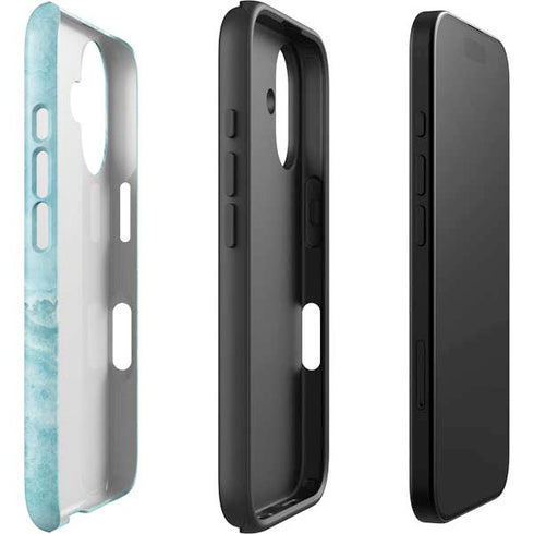Crystal Turquoise iPhone 16 Impact Case