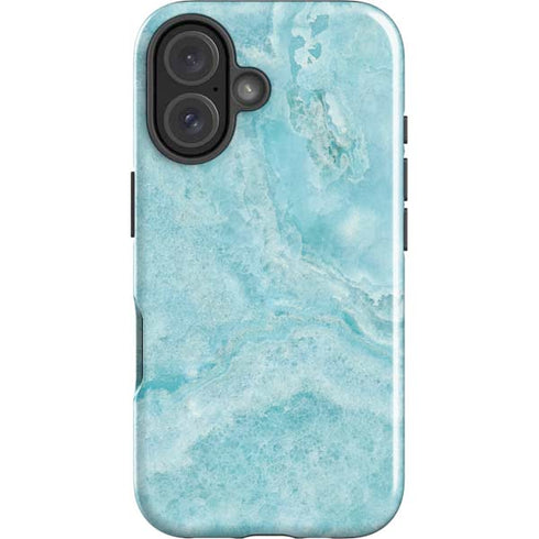 Crystal Turquoise iPhone 16 Plus Impact Case