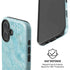 Crystal Turquoise iPhone 16 Plus Magsafe Impact Case
