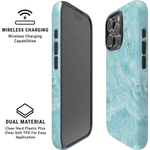 Crystal Turquoise iPhone 16 Pro Magsafe Impact Case
