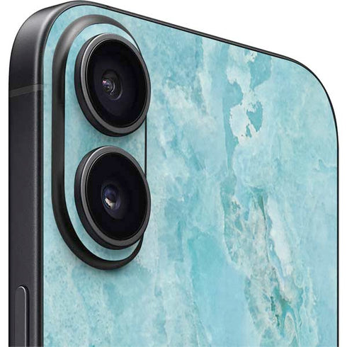Crystal Turquoise iPhone 16 Skin