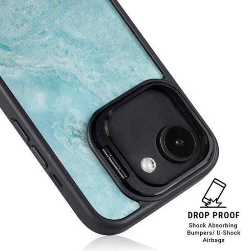 Crystal Turquoise iPhone 16e Kickstand Case