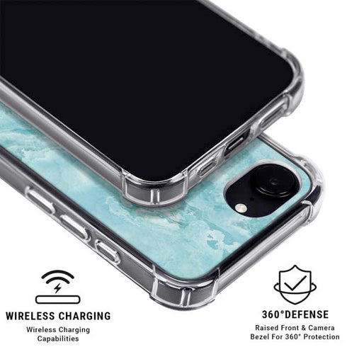 Crystal Turquoise iPhone 16e MagSafe Case