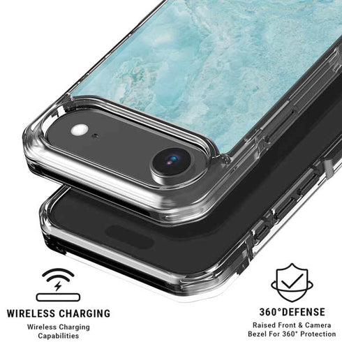 Crystal Turquoise iPhone 17 Air Clear Case