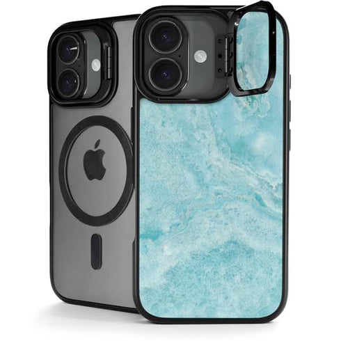 Crystal Turquoise iPhone 17 Kickstand Case