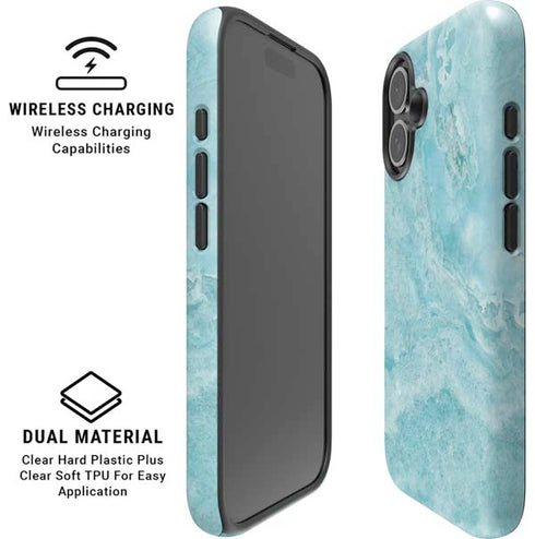 Crystal Turquoise iPhone 17 Magsafe Impact Case
