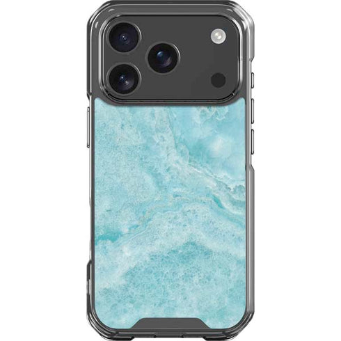Crystal Turquoise iPhone 17 Pro Clear Case