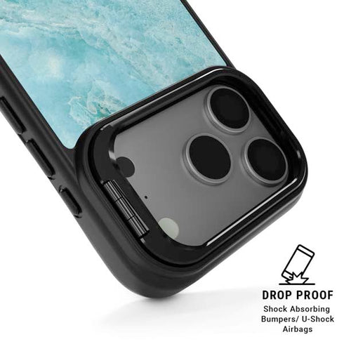 Crystal Turquoise iPhone 17 Pro Kickstand Case