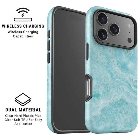 Crystal Turquoise iPhone 17 Pro Max Magsafe Impact Case