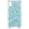 Crystal Turquoise iPhone XS Clear Case