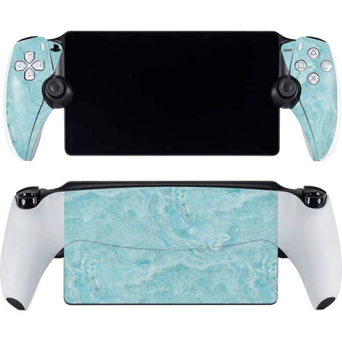 Crystal Turquoise PlayStation Portal Remote Player Skin
