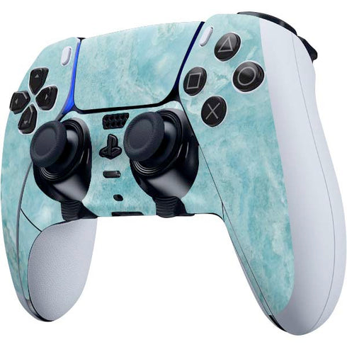 Crystal Turquoise PS5 DualSense Edge Pro Controller Skin