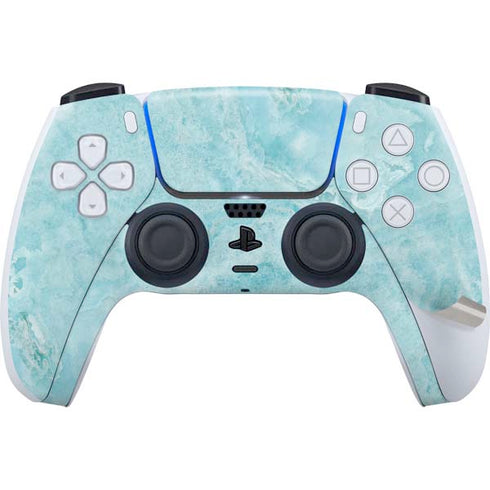 Crystal Turquoise PS5 Pro Disk Bundle Skin