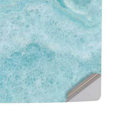 Crystal Turquoise PS5 Pro Disk Console Skin