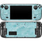 Crystal Turquoise Steam Deck Handheld Gaming Computer OLED Skin