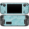 Crystal Turquoise Steam Deck Handheld Gaming Computer Skin