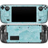 Crystal Turquoise Steam Deck Handheld Gaming Computer Skin