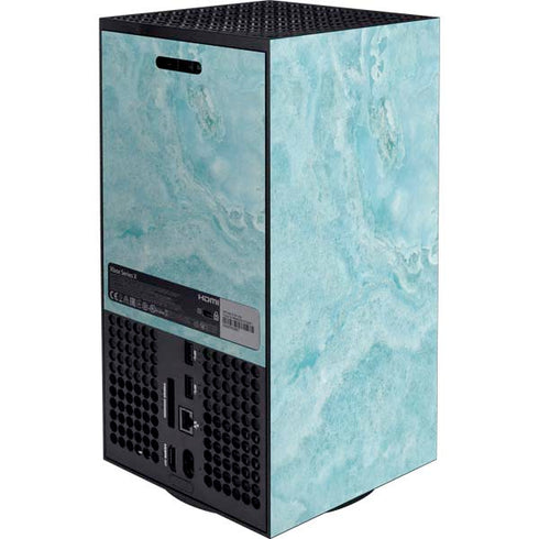 Crystal Turquoise Xbox Series X Bundle Skin
