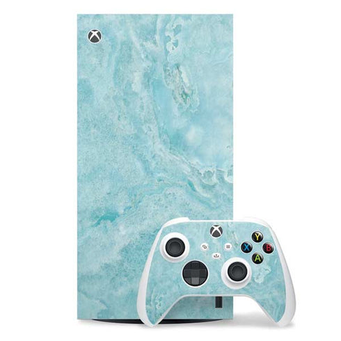 Crystal Turquoise Xbox Series X Skins