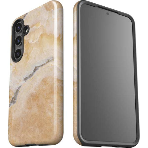 Crystal Vanilla Galaxy S25 Impact Case