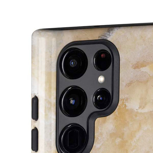 Crystal Vanilla Galaxy S25 Ultra Impact Case