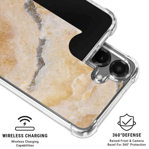 Crystal Vanilla Galaxy S26 Plus Clear Case