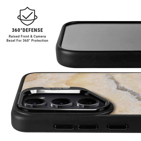 Crystal Vanilla Galaxy S26 Plus Kickstand Case