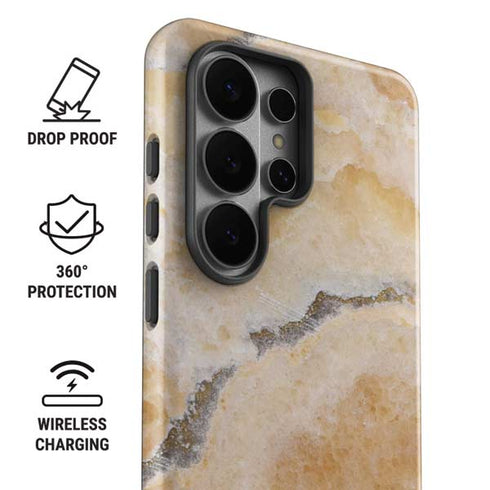 Crystal Vanilla Galaxy S26 Ultra Impact Case