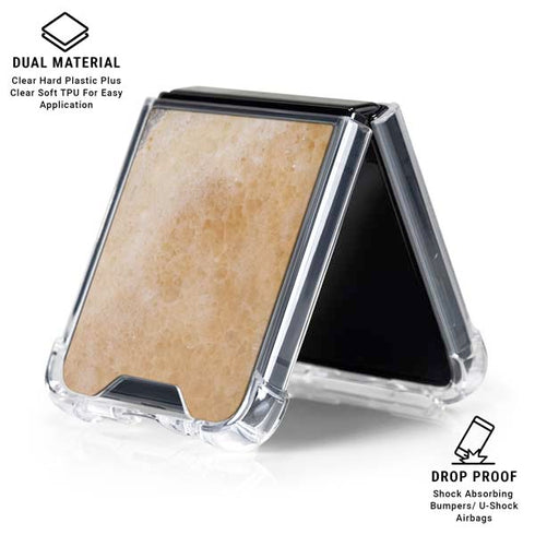 Crystal Vanilla Galaxy Z Flip6 Clear Case