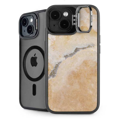 Crystal Vanilla iPhone 15 Plus Kickstand Case