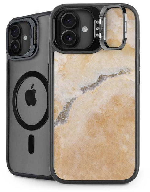 Crystal Vanilla iPhone 16 Plus Kickstand Case
