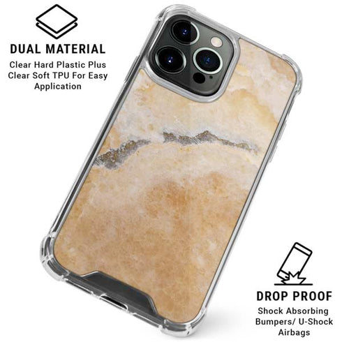 Crystal Vanilla iPhone 16 Pro Max Clear Case