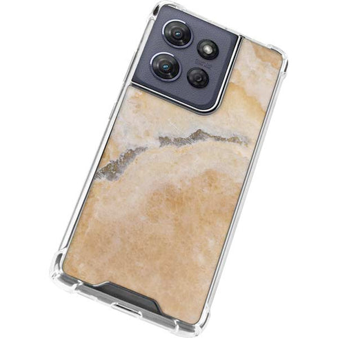 Crystal Vanilla Moto G 5G (2025) Clear Case