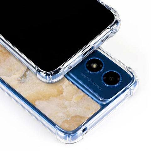 Crystal Vanilla Moto G 5G (2024) Clear Case