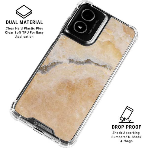 Crystal Vanilla Moto G Power 5G (2024) Clear Case