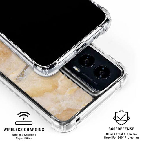 Crystal Vanilla Moto G Power 5G (2024) Clear Case