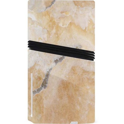 Crystal Vanilla PS5 Pro Disk Bundle Skin