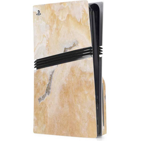 Crystal Vanilla PS5 Pro Disk Console Skin