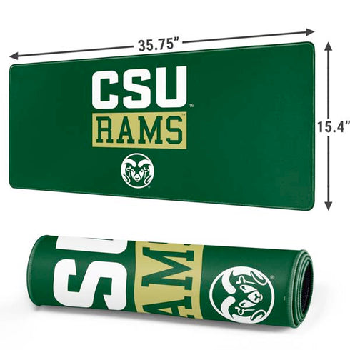 Colorado State University CSU Rams Gaming Mouse Pad