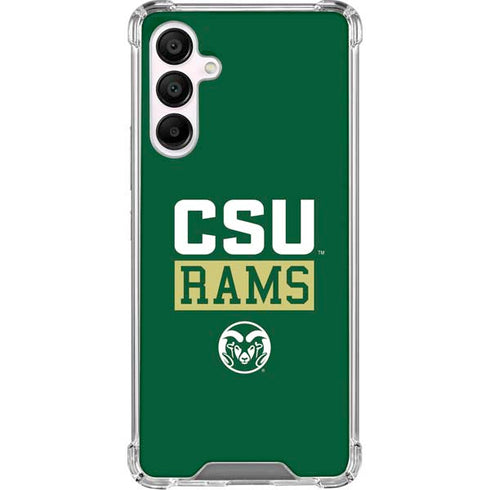 Colorado State University CSU Rams Galaxy A16 5G Clear Case