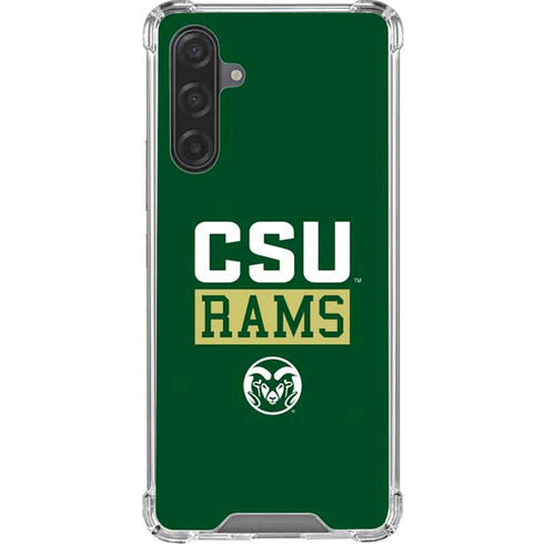 Colorado State University CSU Rams Galaxy A17 Clear Case
