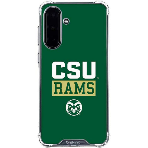 Colorado State University CSU Rams Galaxy A36 5G Clear Case