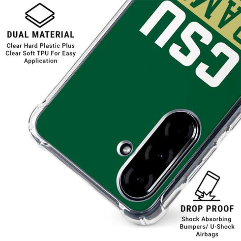 Colorado State University CSU Rams Galaxy A36 5G Clear Case