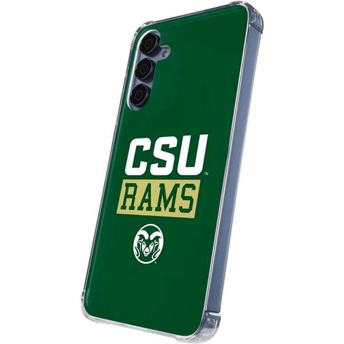 Colorado State University CSU Rams Galaxy A55 5G Clear Case