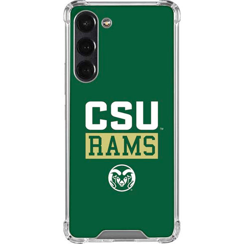 Colorado State University CSU Rams Galaxy S24 FE Clear Case