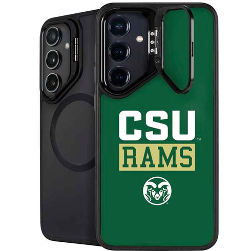 Colorado State University CSU Rams Galaxy S24 FE Kickstand Case