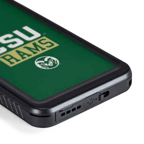 Colorado State University CSU Rams Galaxy S24 Plus Waterproof Case